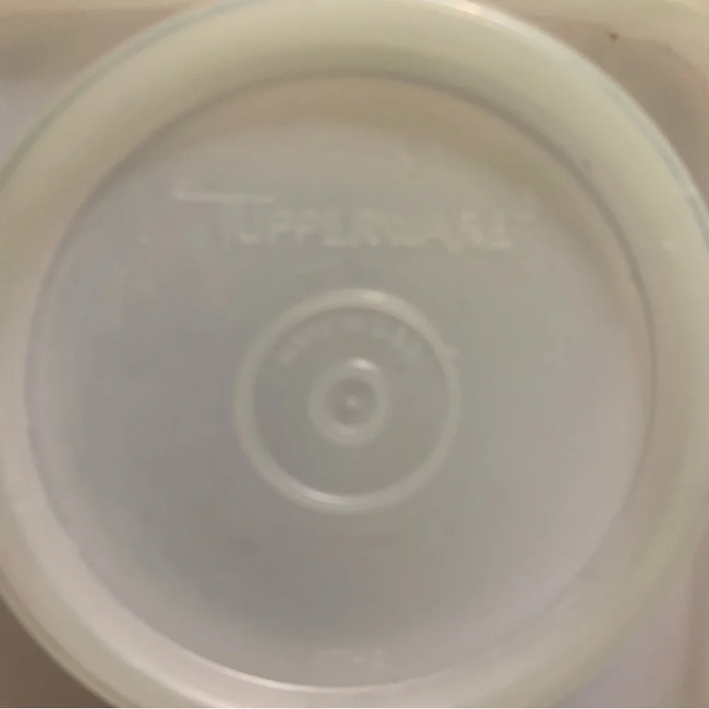 Tupperware Cereal Keeper Squared Storage Container White/Clear